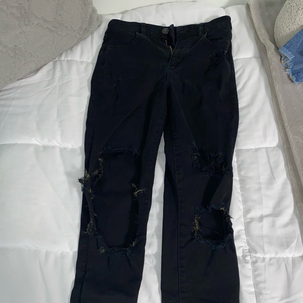 Black AEO jeans